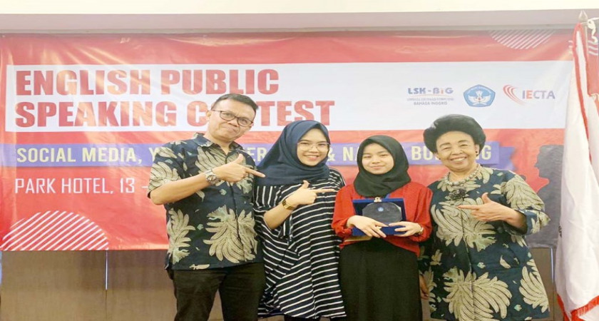 Siswa Colorado Juara II Lomba B. Inggris Nasional