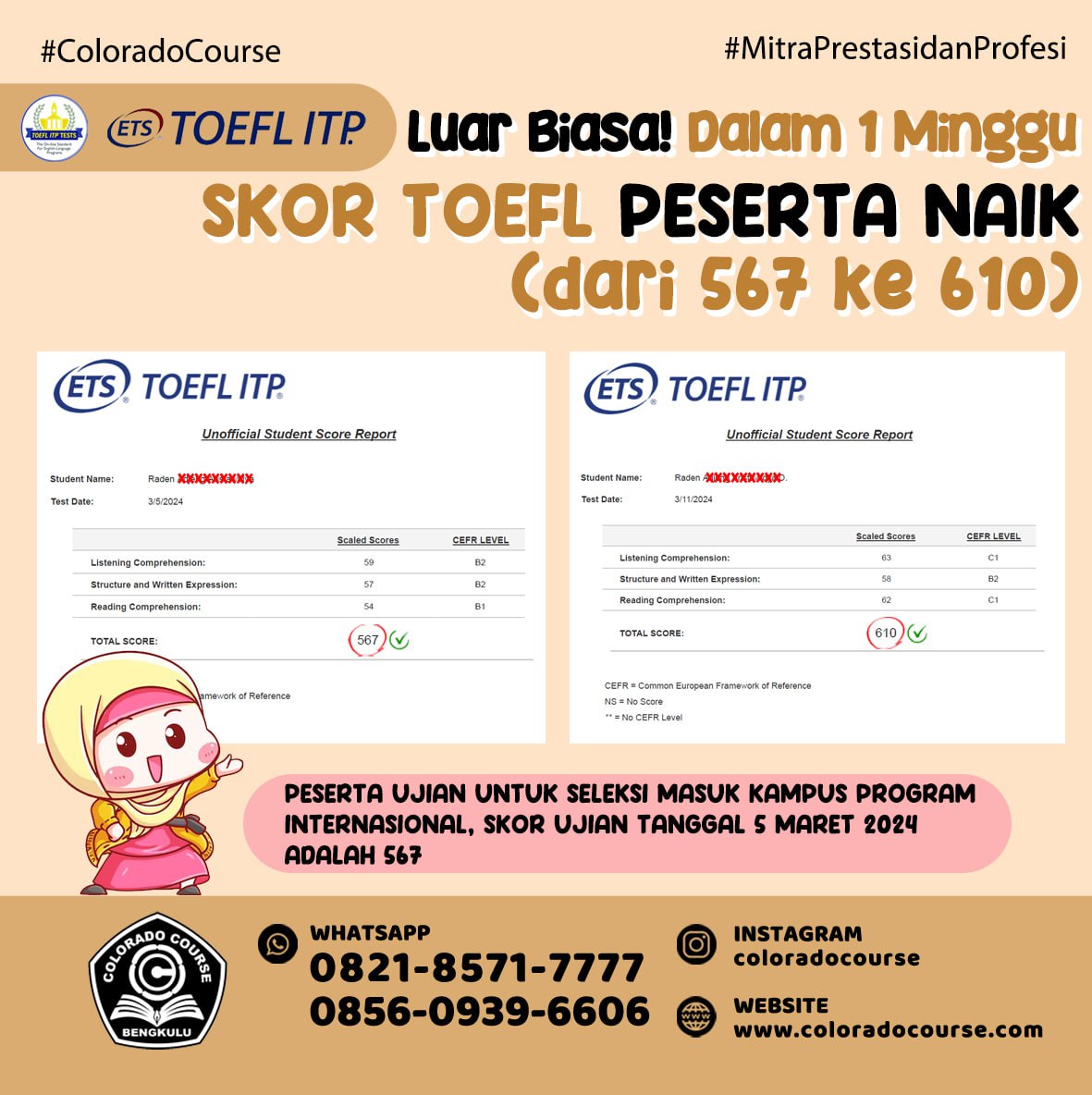 Dari 567 ke 610 dalam 1 Minggu